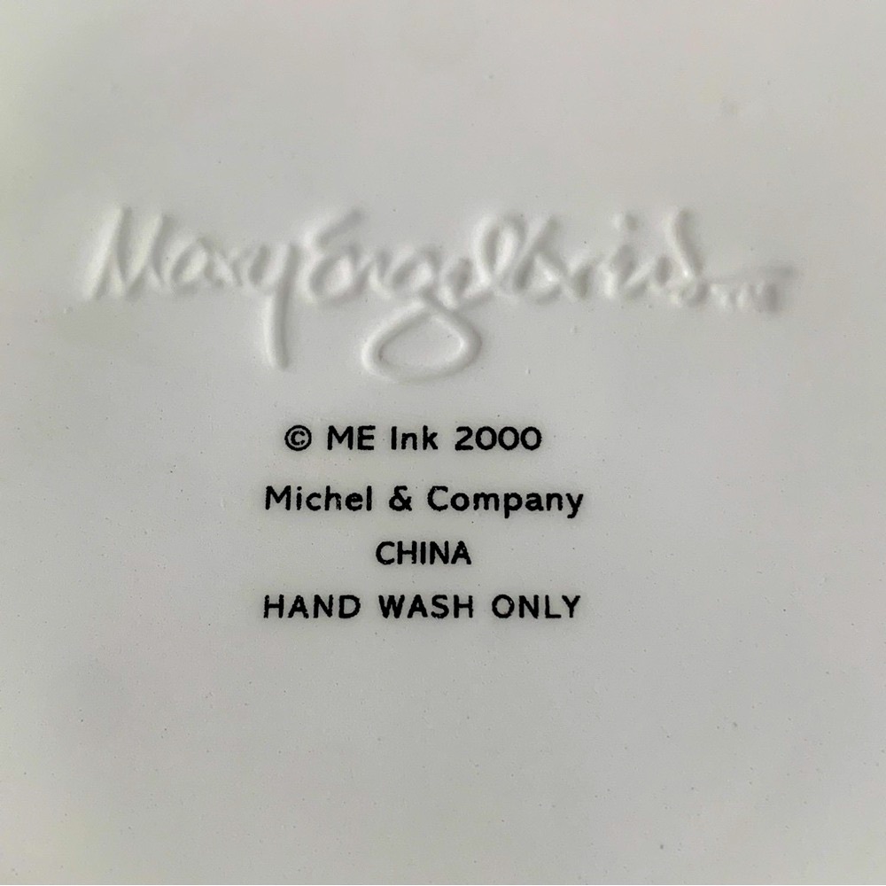 MARY ENGELBREIT Vintage Floral Pedestal Cake Plate Cottage Hostess Collection - Picture 10 of 13